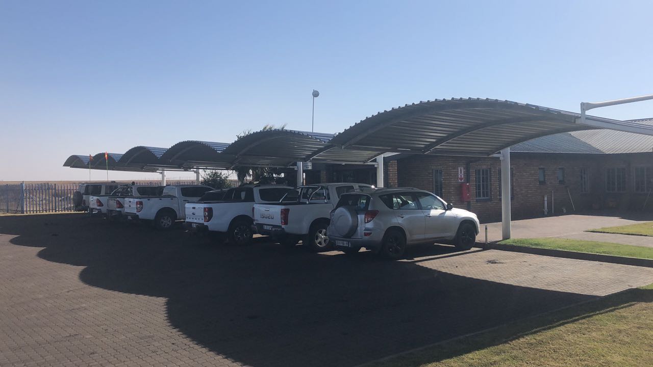Dome carport installed by Pronet Shadeports and Carports Gauteng