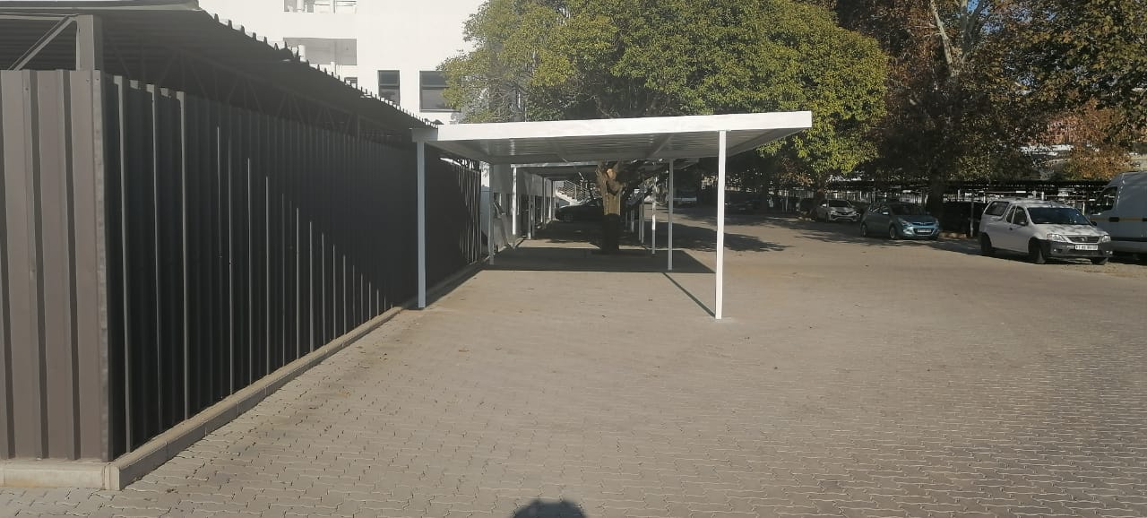 Carport installation by Pronet Shadeports and Carports Gauteng