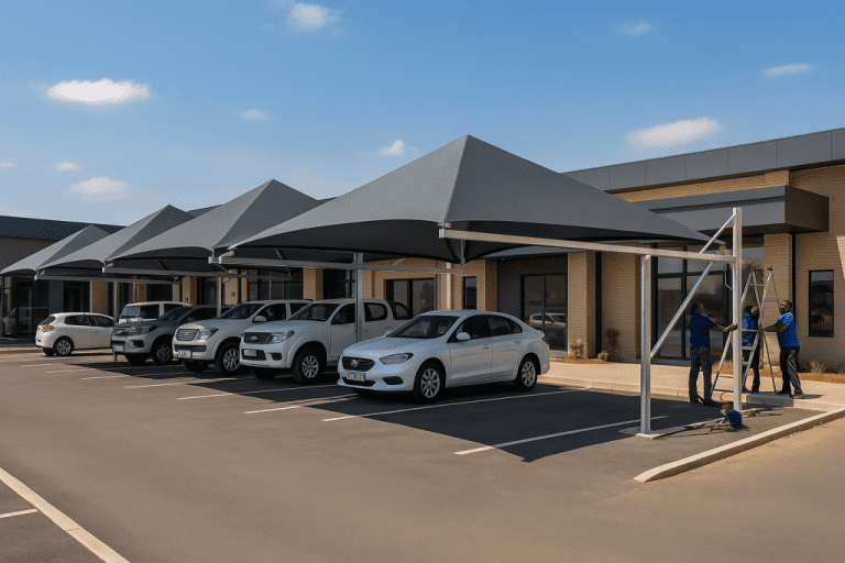 Installation and Repairs of Pyramid Carports in Gauteng