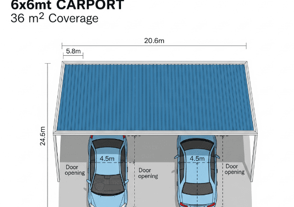 How Much is a 6x6 Carport in South Africa