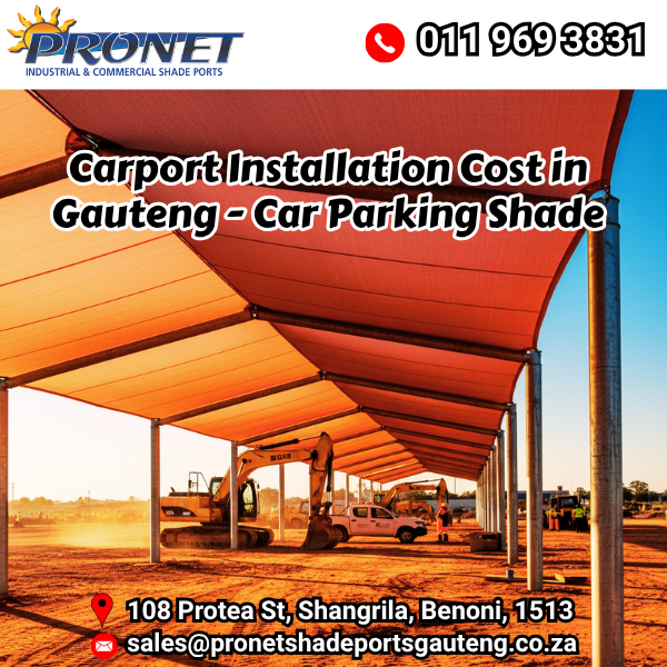 Carport Installation Cost in Gauteng