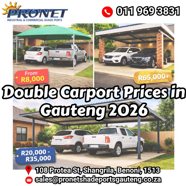 Double Carport Prices in Gauteng 2026