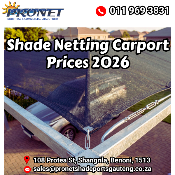 Shade Netting Carport Prices 2026