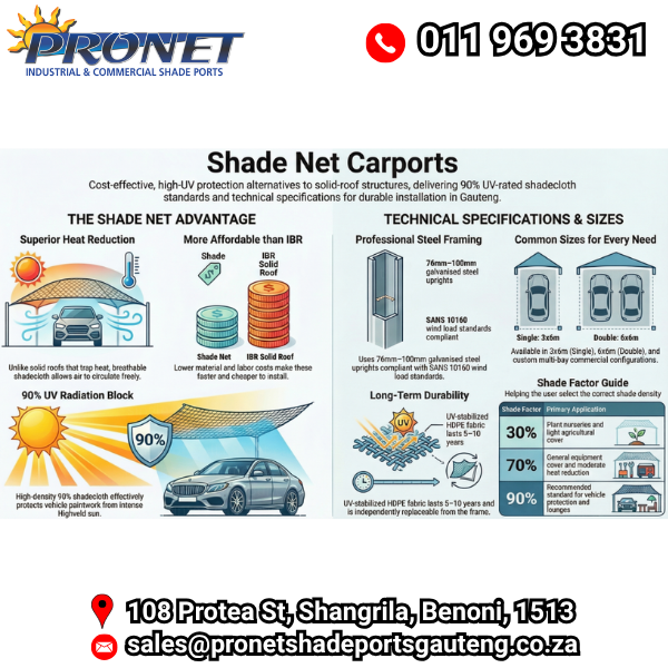Shade Net Carports