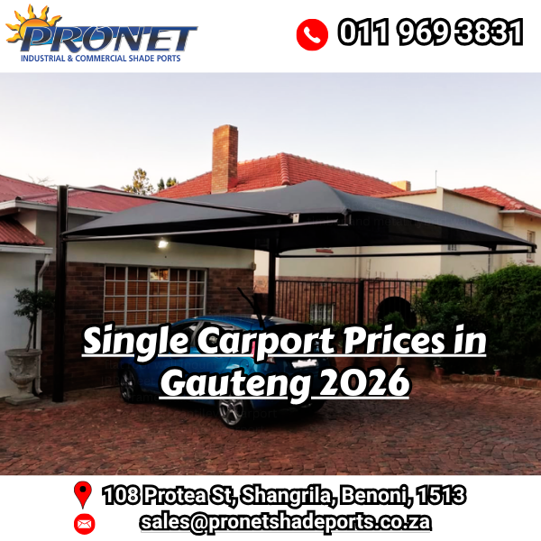 Single Carport Prices in Gauteng 2026