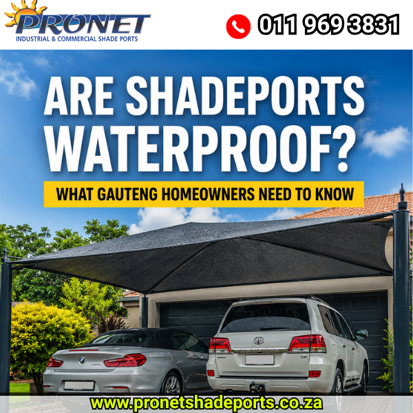 Are Shadeports Waterproof