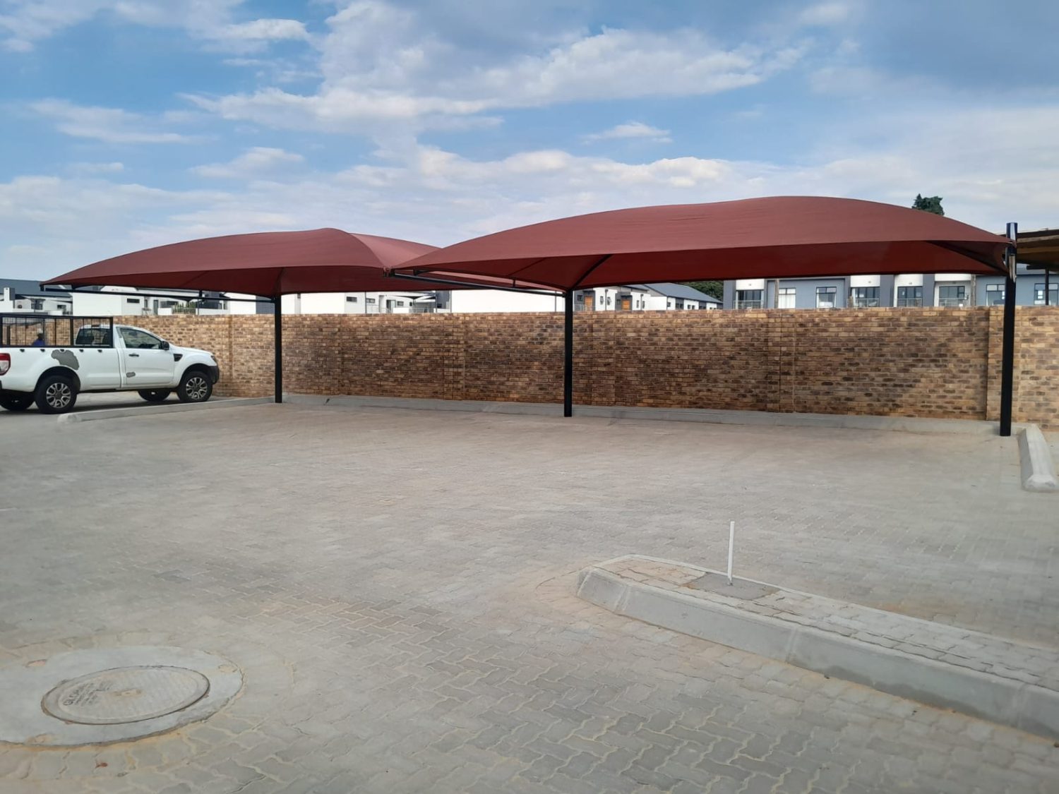 Shade net carport installation Benoni