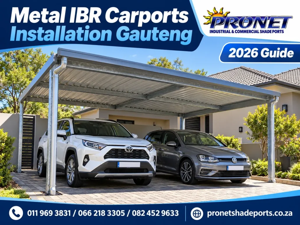 Metal IBR Carports Installation Gauteng: Complete Guide for 2026