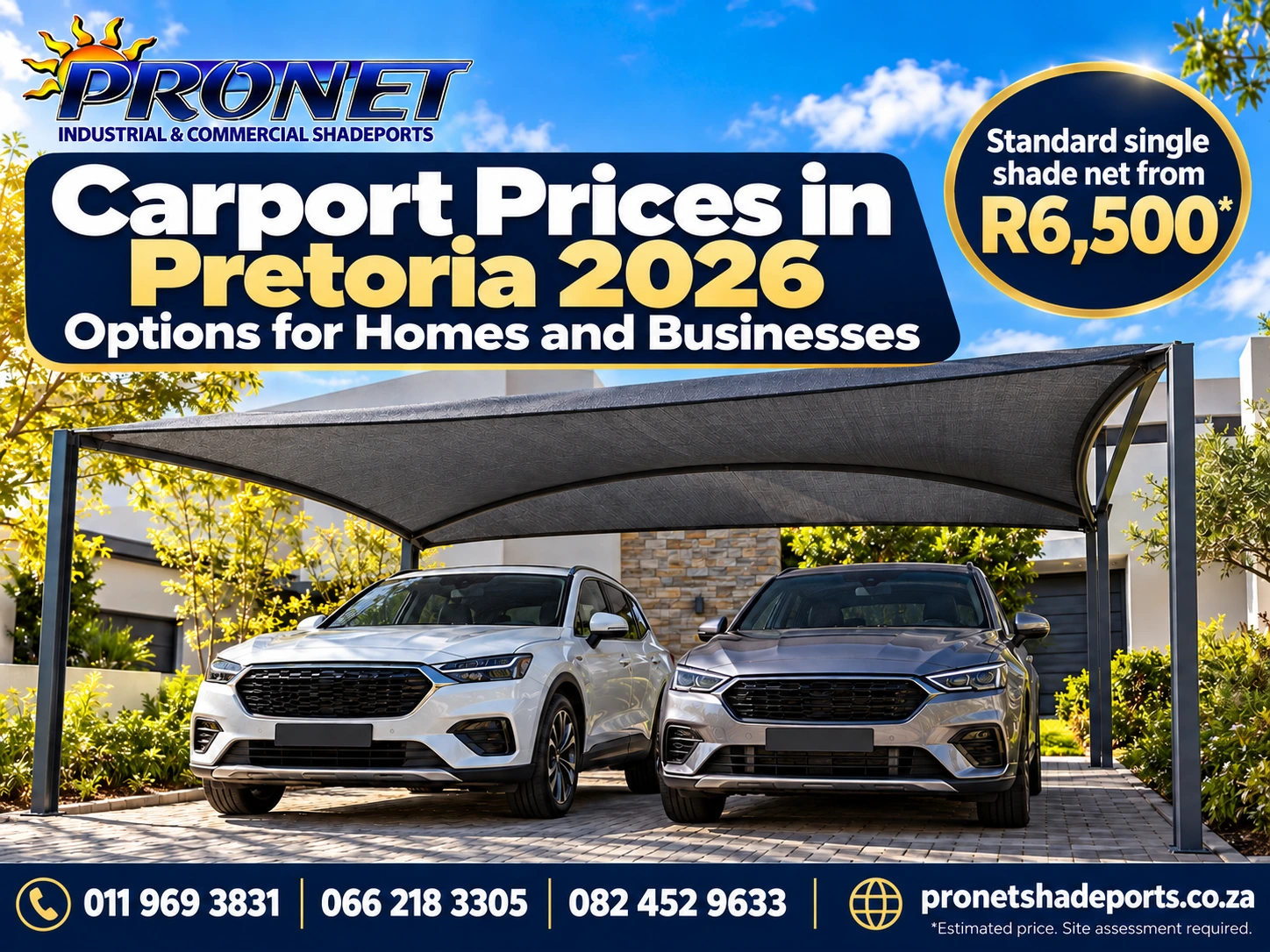 Carport Prices in Pretoria 2026: Affordable Options for Homes and Businesses
